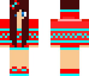 fire and water girl