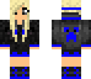 blue creeper girl