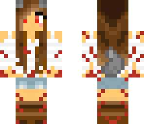 bloody werewolf girl