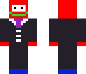 cherry in a suit
