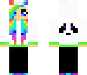 rainbow panda