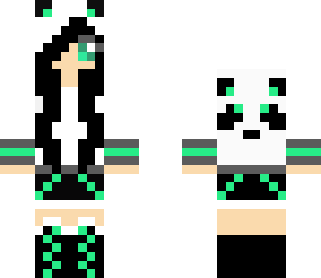 cute panda girl