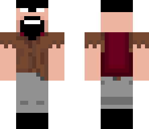 herobrine notch with hair