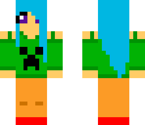 creeper shirt girl