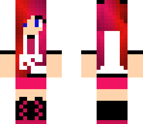 anime girl pink edit