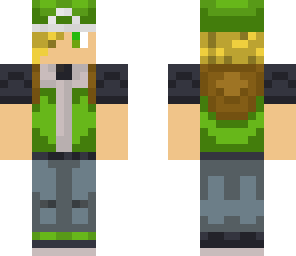 green pokemon trainer