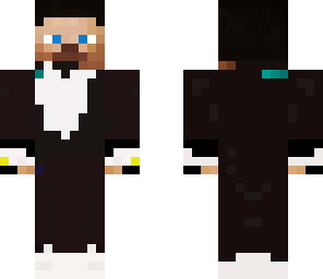 steve in a tux