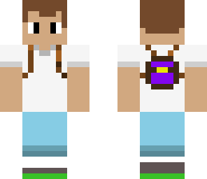 purple bag