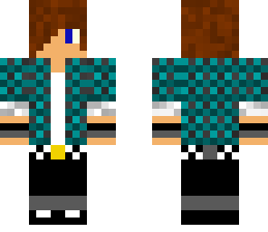 plaid aqua