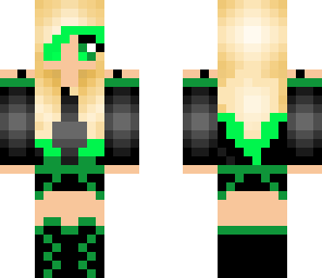 fixed green jacket girl