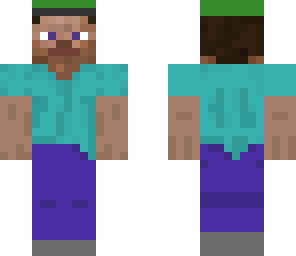 steve with a hat