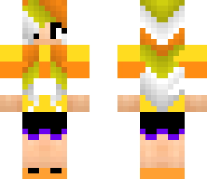 last minute candy corn halloween girl