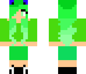 teal fox girl