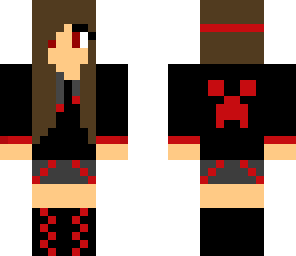 red creeper girl