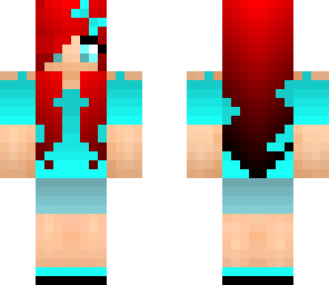 blue girl