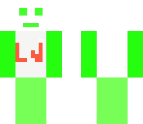 the white
