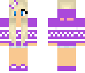 purple girl
