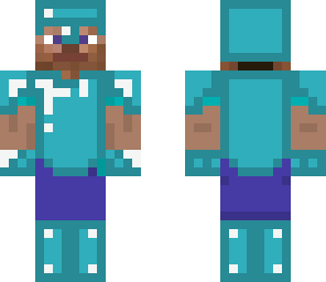 steve with diamond suit