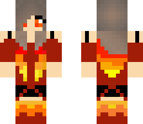 cute fire girl