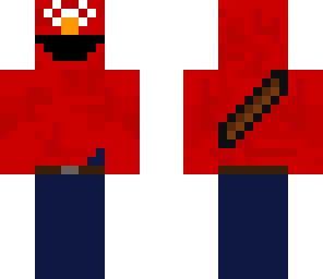 elmo con jeans