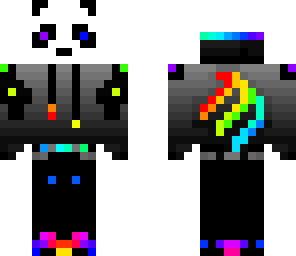 rainbow panda