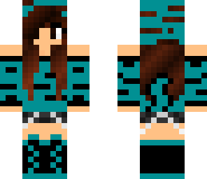 cyan tiger girl need to be fixed 0-o