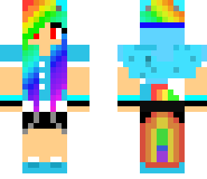 evi rainbow dash