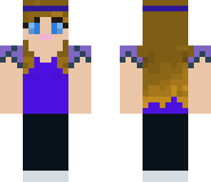 new purple girl