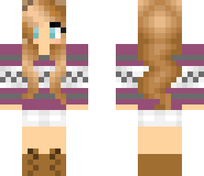 winter girl skin