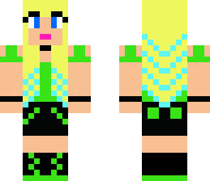 green girl