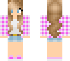 cute girl changed colours