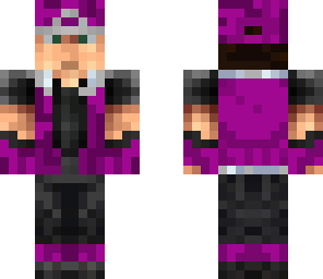 purple pokemon trainer