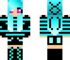 recolor of herobrine girl edited