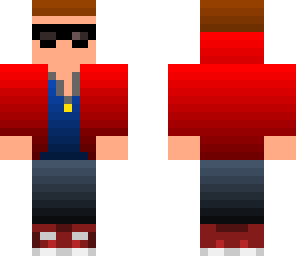 my new youtube skin
