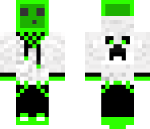 green creeper hodied slime
