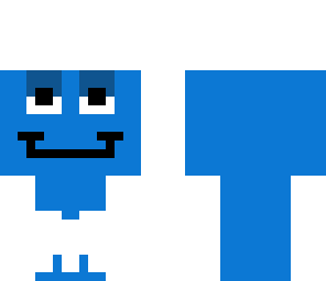 blue m and m chocolate