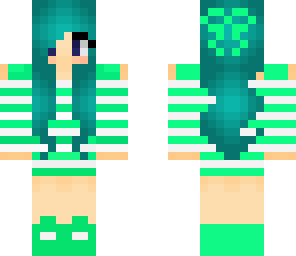 green girl
