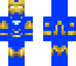 blue iron-man
