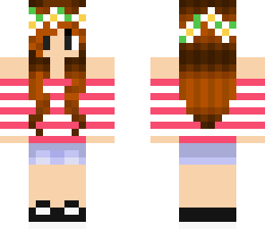 fixed flower crown girl