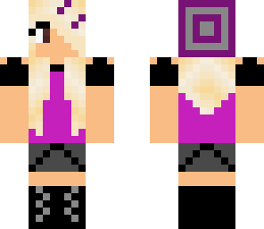 gothic purple girl
