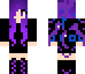 purple bloody girl 