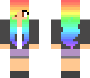 rainbow girl