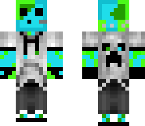 blue green slime