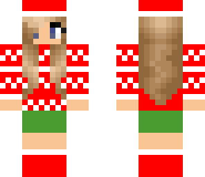 christmas cute girl
