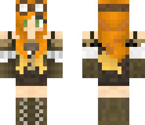 steampunk redhead