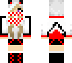 wolf girl with bandana