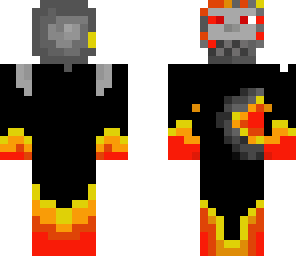 burning guy