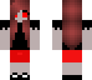 evil robot girl