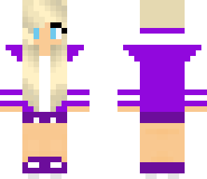 dark purple high school girl