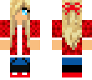 red dj teenager girl